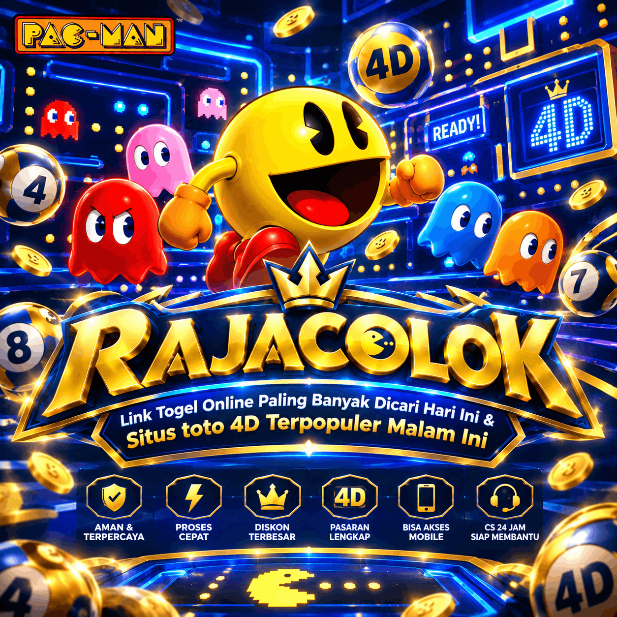 RAJACOLOK : Link Togel Online Paling Banyak Dicari Hari Ini & Situs toto 4D Terpopuler Malam Ini